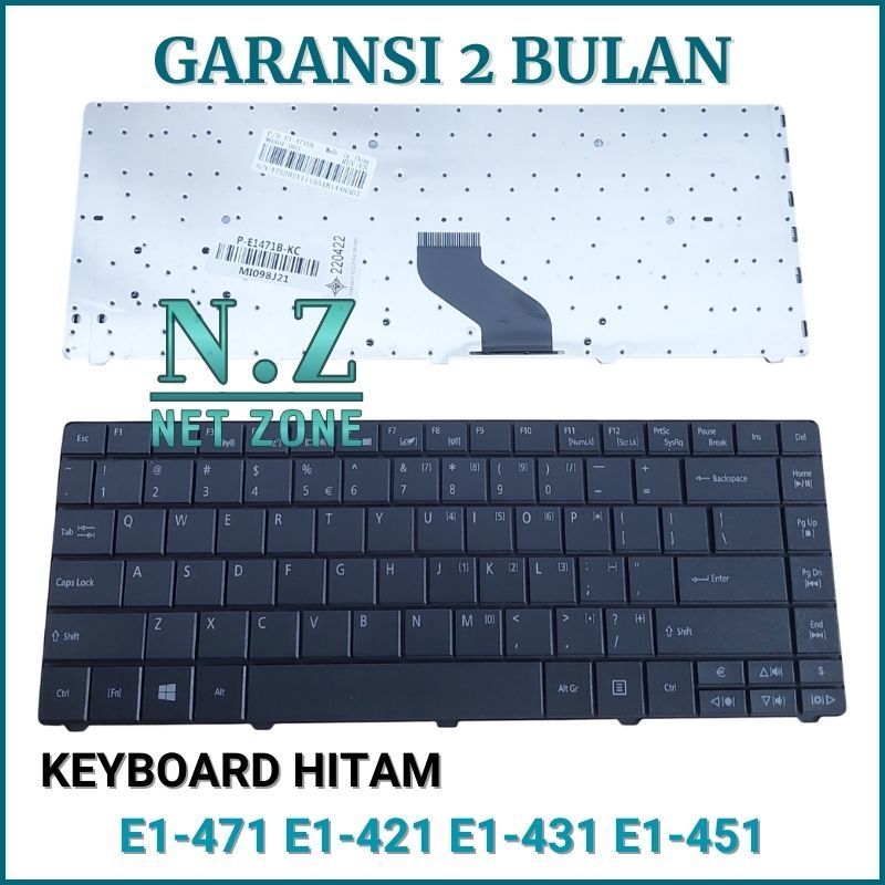 Keyboard Acer Aspire E1 E1-431 471 E1-431 E1-431G E1-451 Series -NZONE