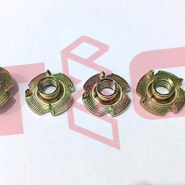 NEW Mur Tnut M6x6 - Tnut M6 panjang 6mm - mur cakram m6 - mur cakar m6i