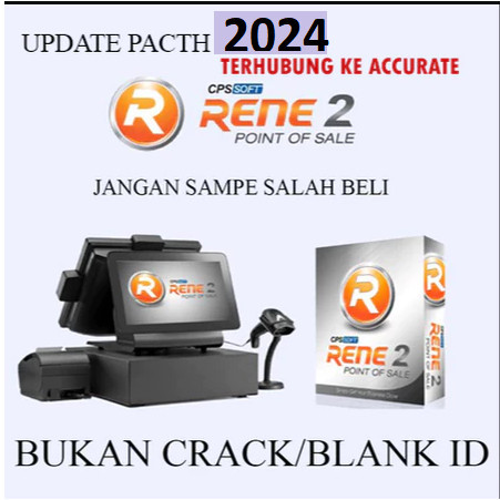 SOFTWARE APLIKASI KASIR RENE 2 POS TERBARU UPDATE 2024