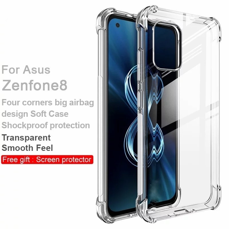 CASE ASUS ZENFONE 8 ZS590KS SOFT ANTICRACK PREMIUM JELLY CASE #WSD