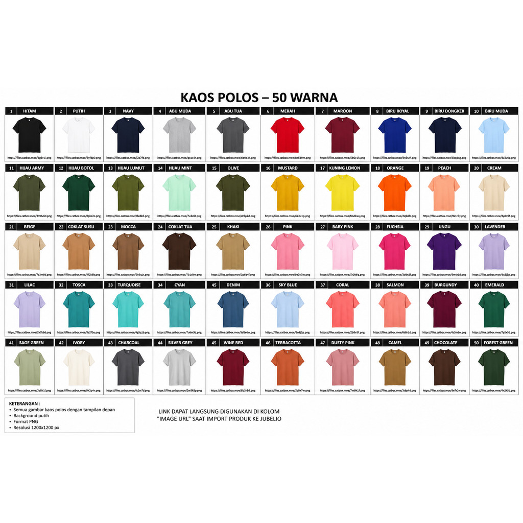 Kaos Polos Premium Hijau Botol