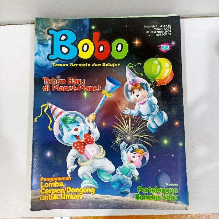 Bobo Majalah anak-anak Tahun XXXII 20 Desember 2004 - Pertolongan boneka salju