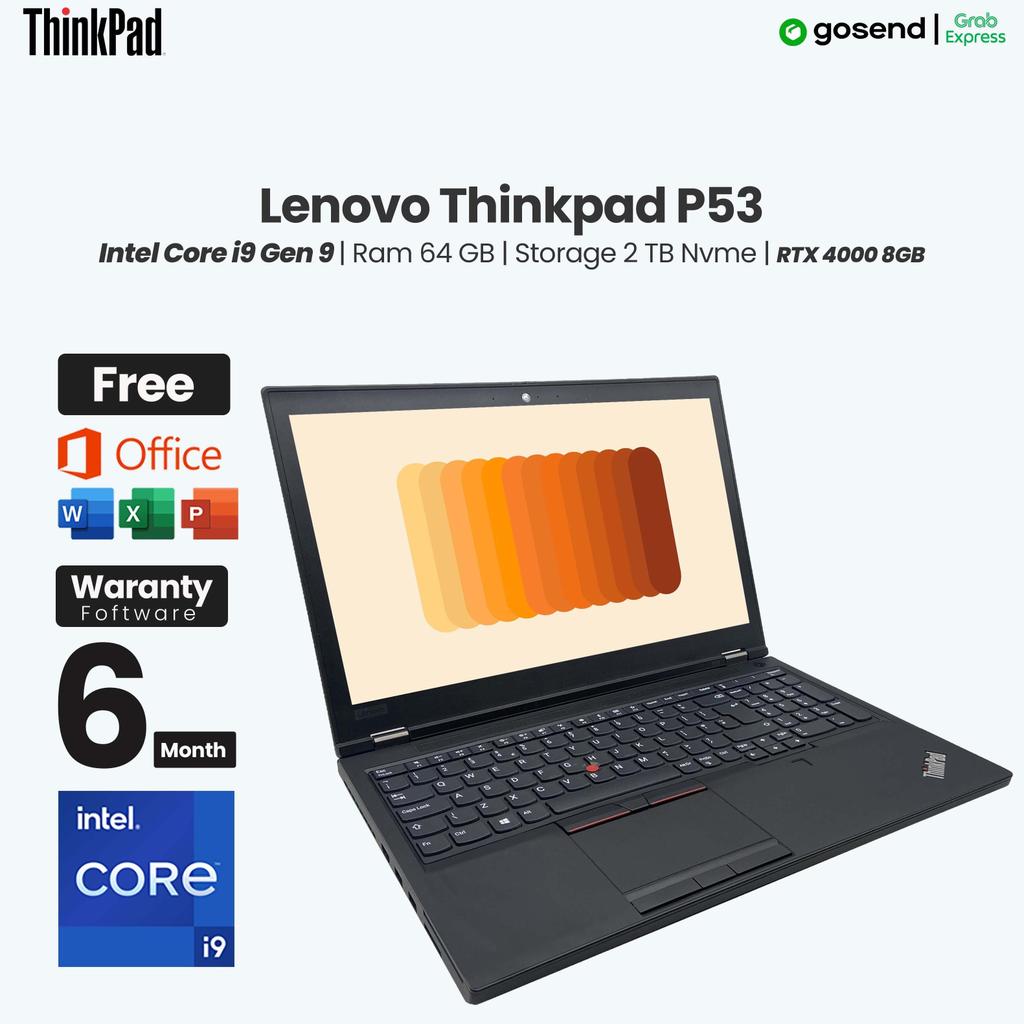 Laptop Workstation Profesional LENOVO THINKPAD P53