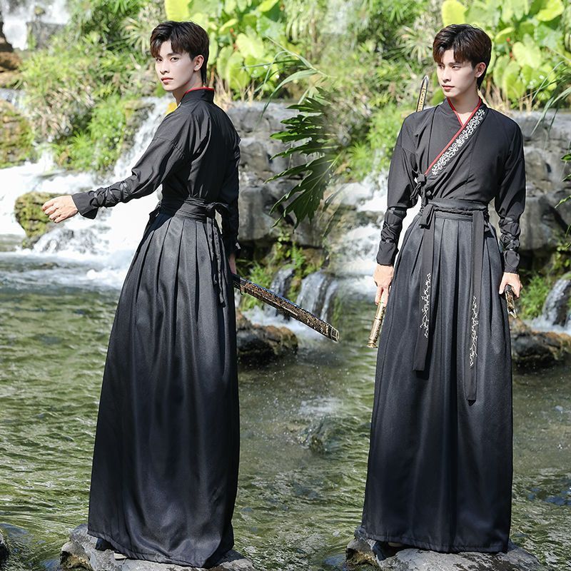 Pakaian Hanfu Pria, Gaya Kuno untuk Pria, Musim Panas