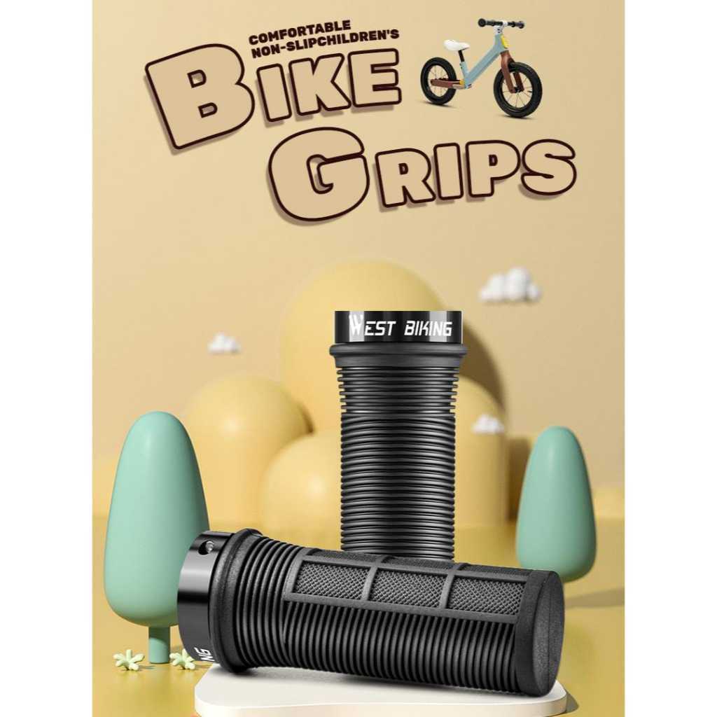 Foto West Biking Handgrip Grip Pegangan Stang Handlebar Balance Push Bike Sepeda Anak