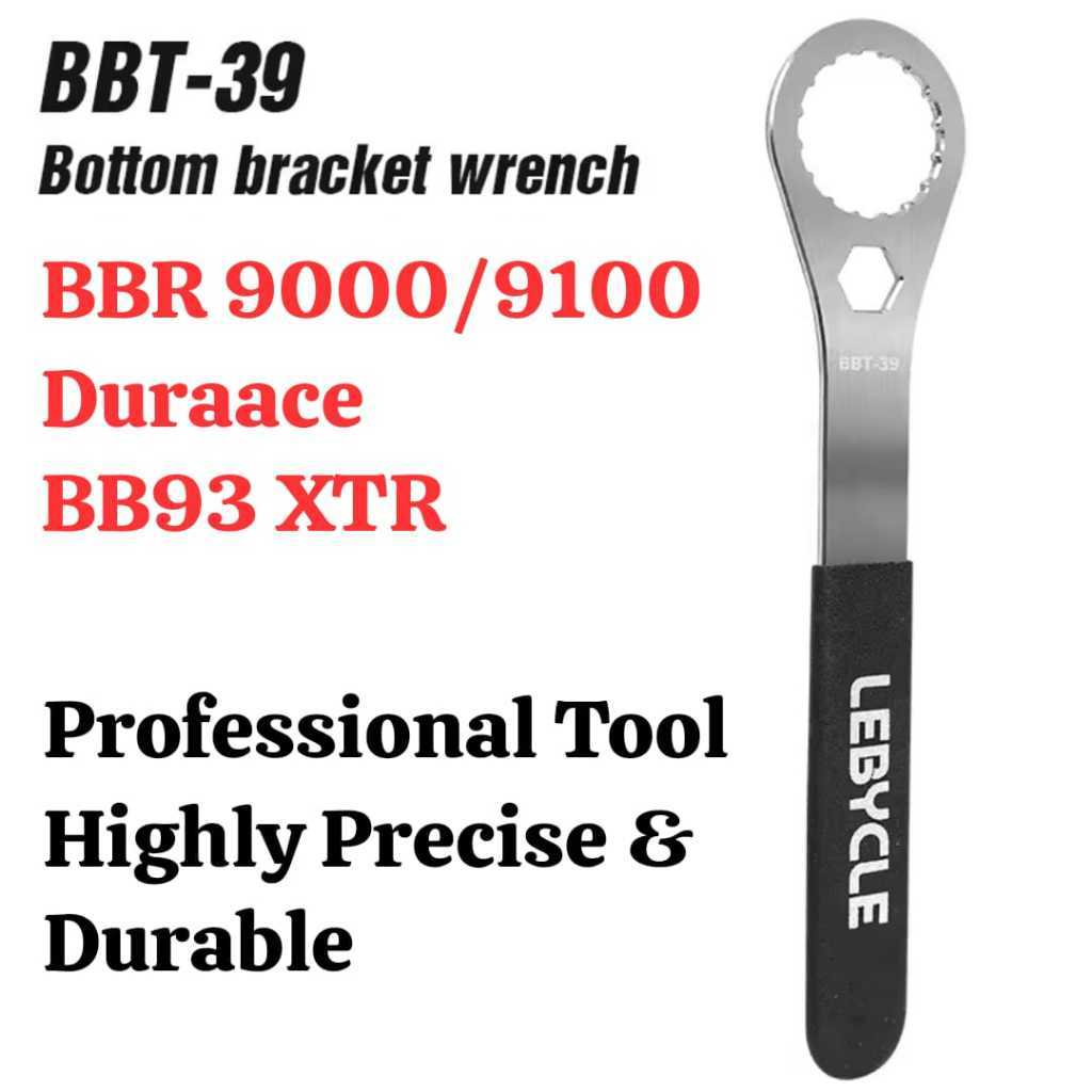 Foto Lebycle Tool Kunci BB 39mm untuk Buka Bottom Bracket Shimano BBR9000 BBR9100 BB93 XTR Dura ace Sepeda