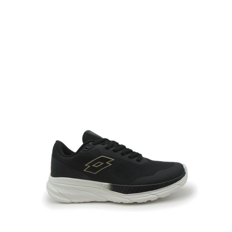 Sepatu Lotto Flores Men's Running Shoes Black Original 100%