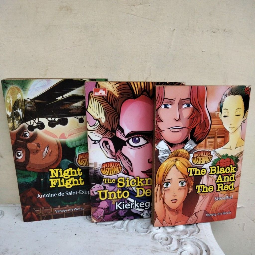 Komik World's Masterpiece Variety Art Work