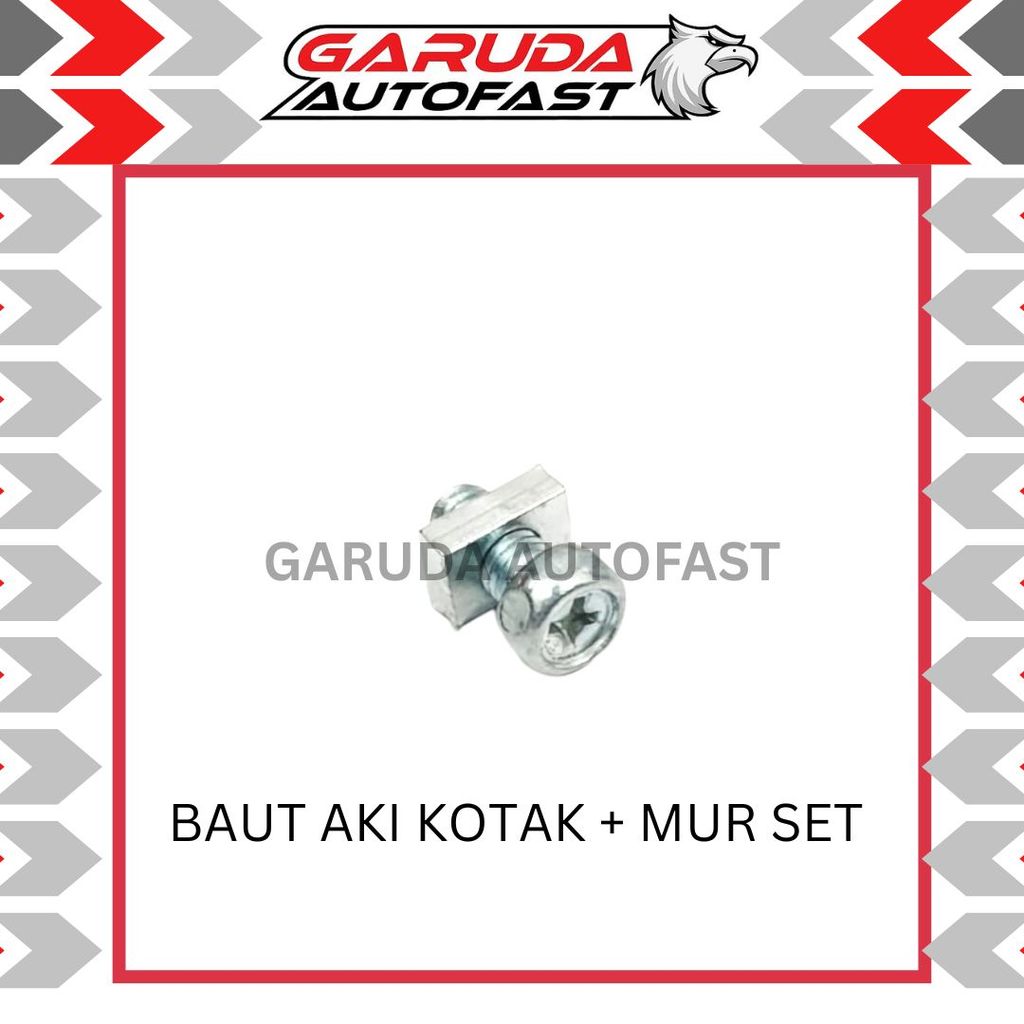 Baut Mur Aki Kotak Kering M5 M5x10