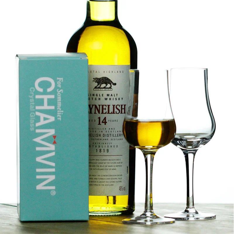 Professional Scot Single Malt Whiskey Goblet Crystal Brandy Snifter Cognac Tasting Fragrance Cup Col