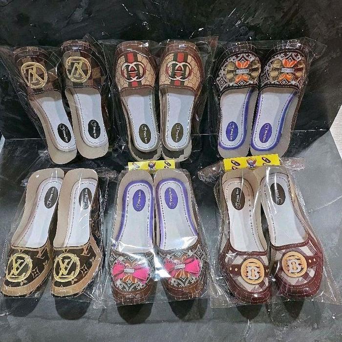 Sembahyang Qing Ming Leluhur Sepatu Kertas Wanita Bahan Bagus Tebal