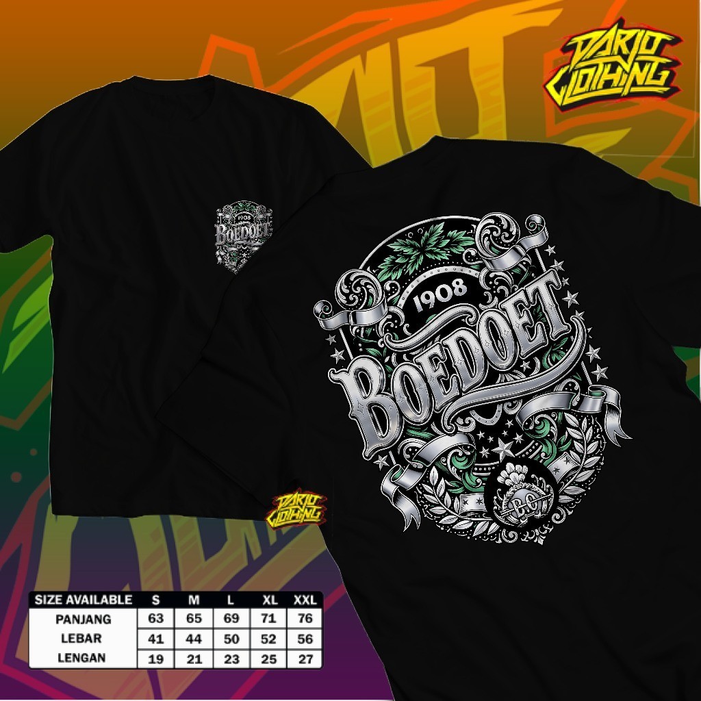 KAOS STM BOEDOET STOVIA 1908 UNISEX | KAOS BOEDOET 145