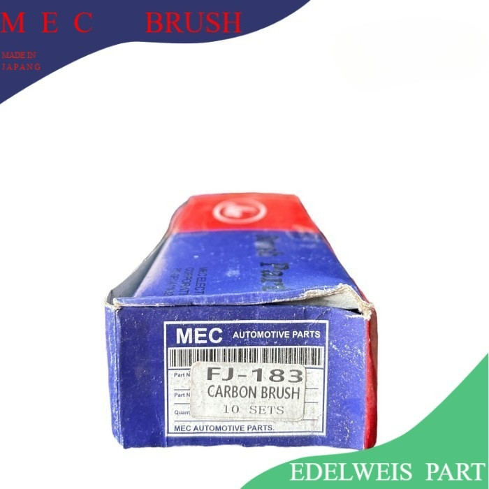 Arang Kul Brostel Starter Mitsubishi Colt T120Ss L300 Bensin Futura Fj183/4 Mec Carbon Brush Fj-183/