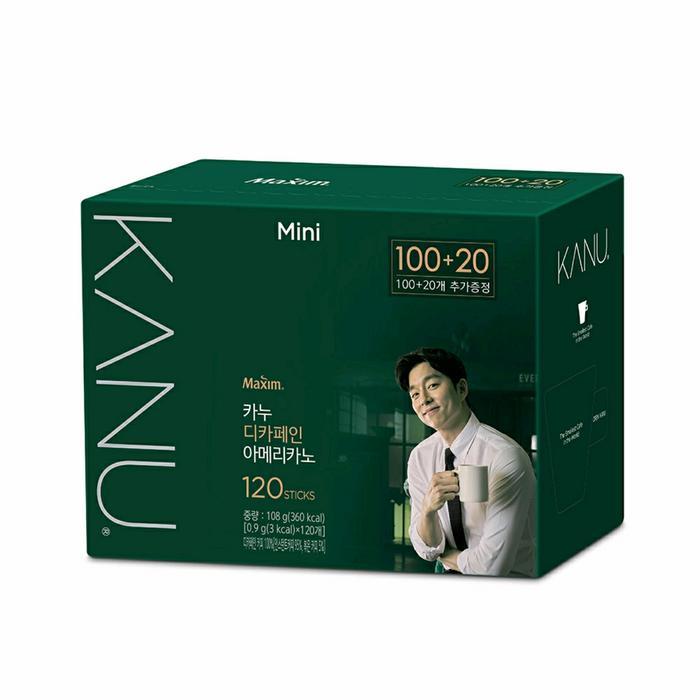 Kanu Maxim Mini Decaf Americano Coffee 120 T - 120 Sachet