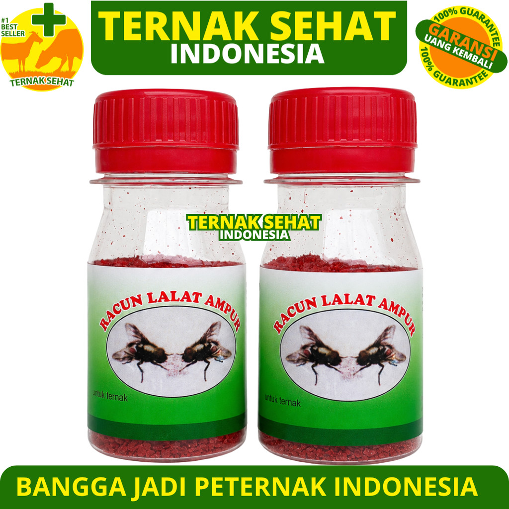 RACUN LALAT AMPUH 25 GRAM - Obat Pembasmi Lalat Paling Ampuh - Obat Pengusir lalat