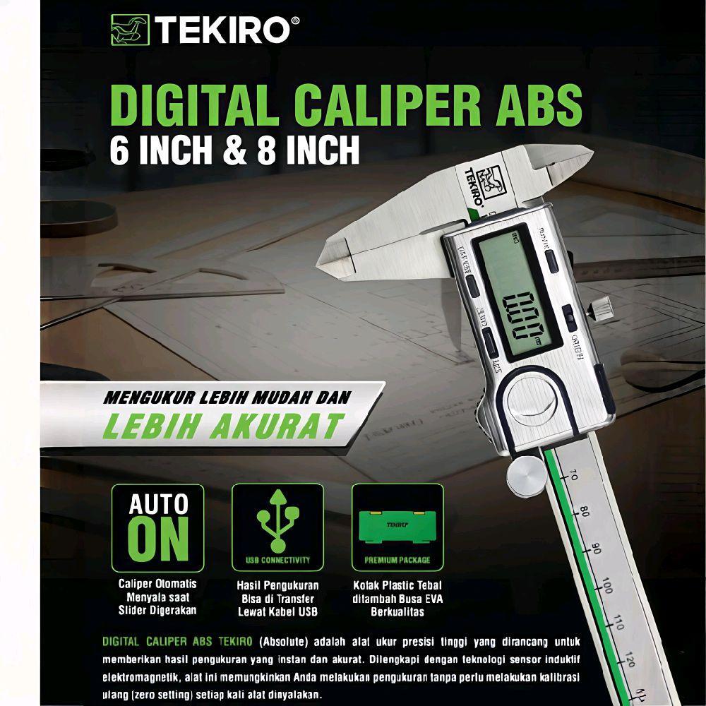 TEKIRO Jangka Sorong Sigmat / TEKIRO Digital Caliper ABS