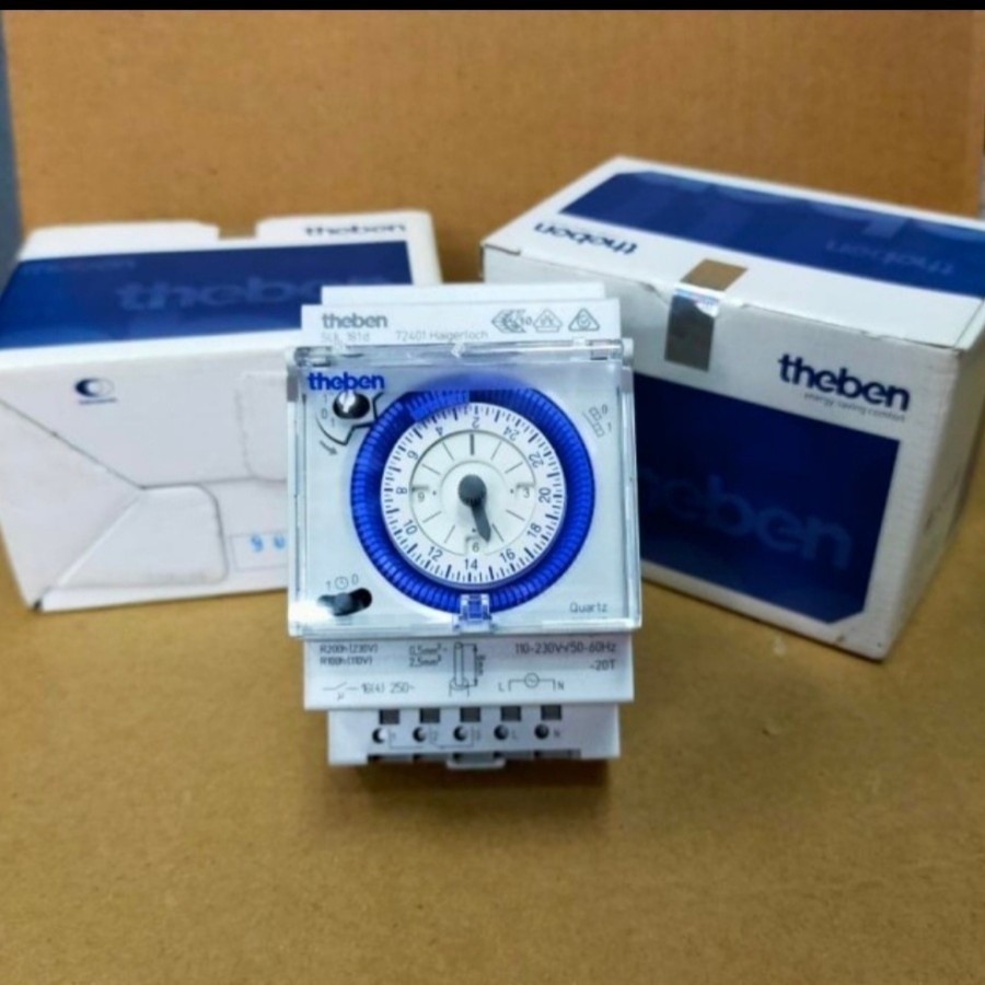 Timer Analog Switch Panel Penghemat Listrik Theben Sul 181 D