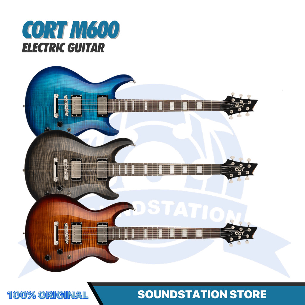 Cort M600 Electric Guitar - Gitar Listrik Elektrik