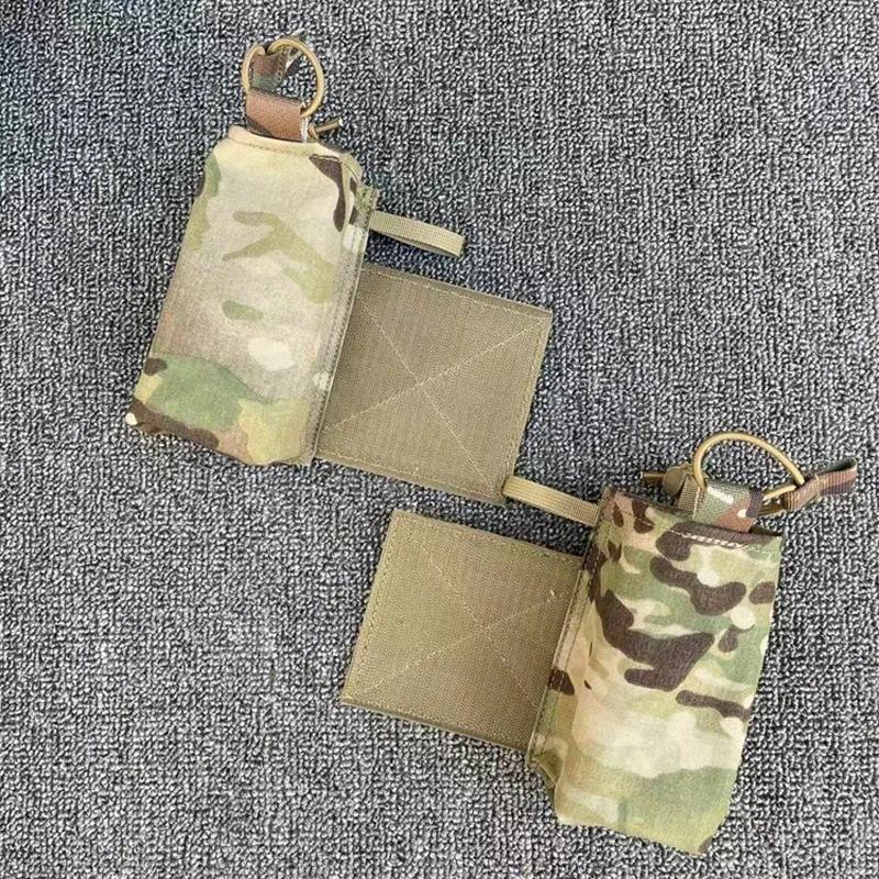 Tactical Rao Pouch Chassis Micro Fight Expander Wings Magazine Pouch  for MK3 MK4 Chest Rig Plate Ca