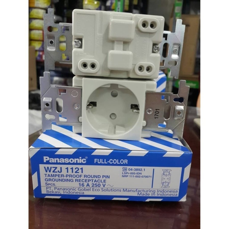 PANASONIC STOP KONTAK ARDE WZJ-1121/ WZJ 1121W/ PLAT STOP KONTAK ARDE WZJ-1781