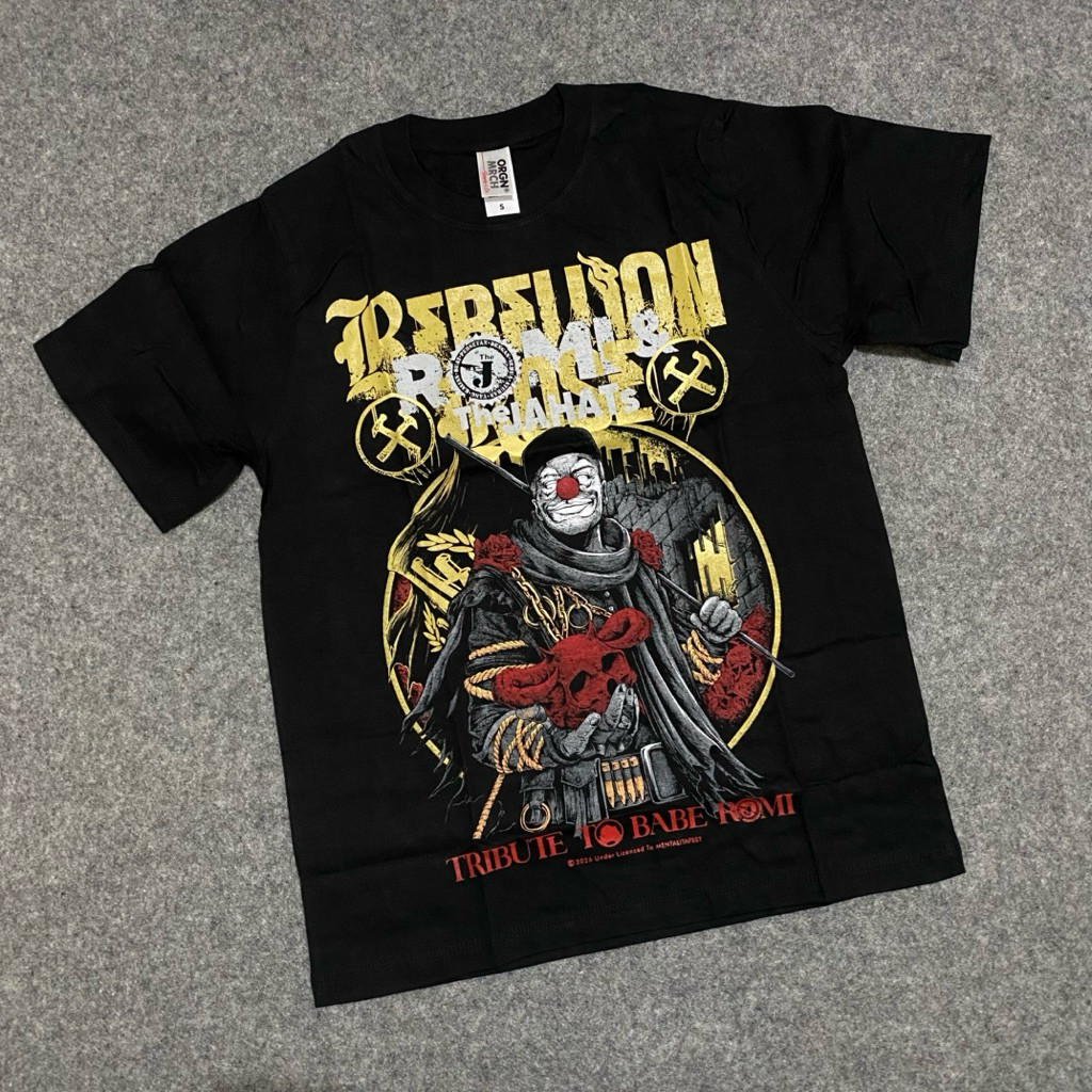 Romi & The Jahats x Rebellion Rose Original Kaos Band