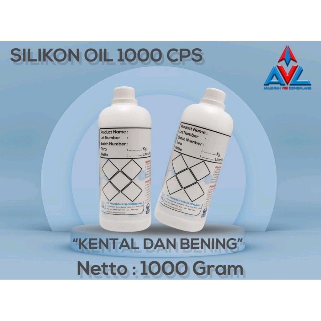 SILIKON OIL / SILICON OIL MURNI / SILIKON OIL 1000 CPS / SILICONE / SILIKON MURNI - 1000 ML