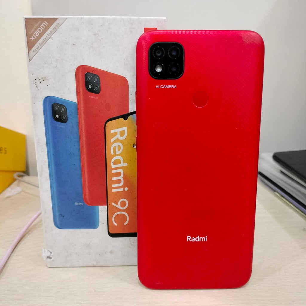 Handphone Xiaomi Redmi 9C Ram 4/64GB (Cek Deskripsi Minus 4617) 548247
