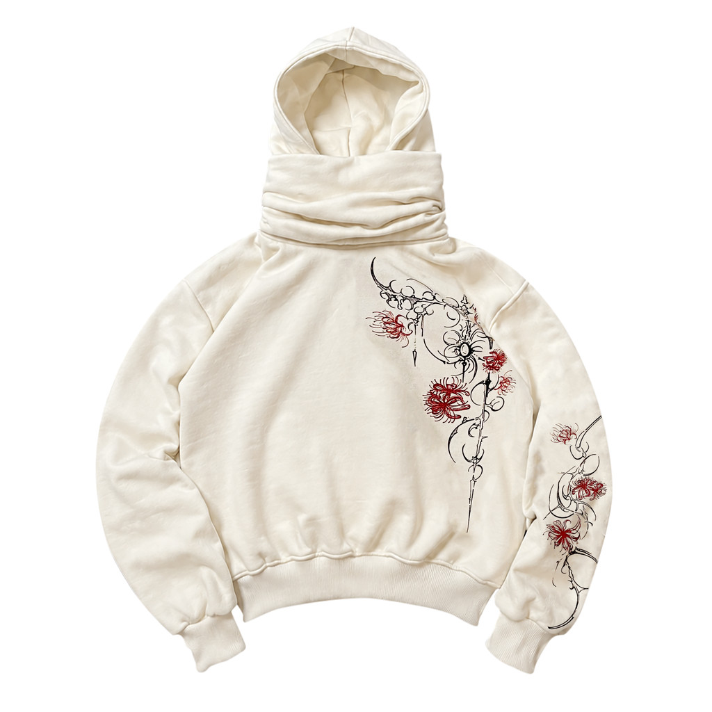 Masked Hoodie | VERMILLION | Poseidon Reprisal