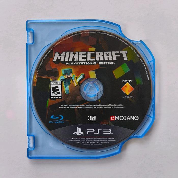 PS3 BD Kaset Game Minecraft PlayStation 3 Edition