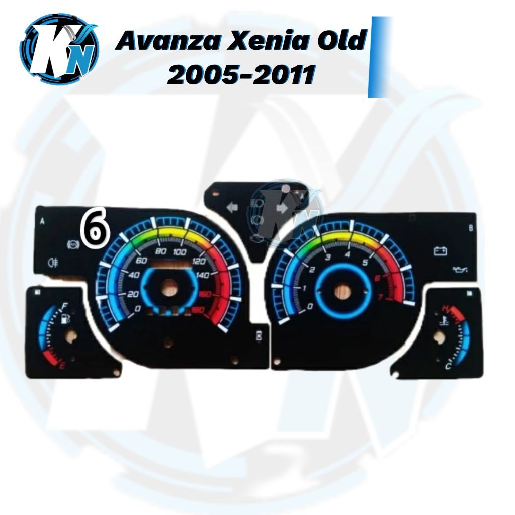 Papan Panel speedometer Avanza Xenia Old 2005-2011 1210d