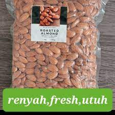 Foodmart ALMOND PANGGANG / KACANG ALMOND PANGGANG 1KG / ROASTED ALMOND