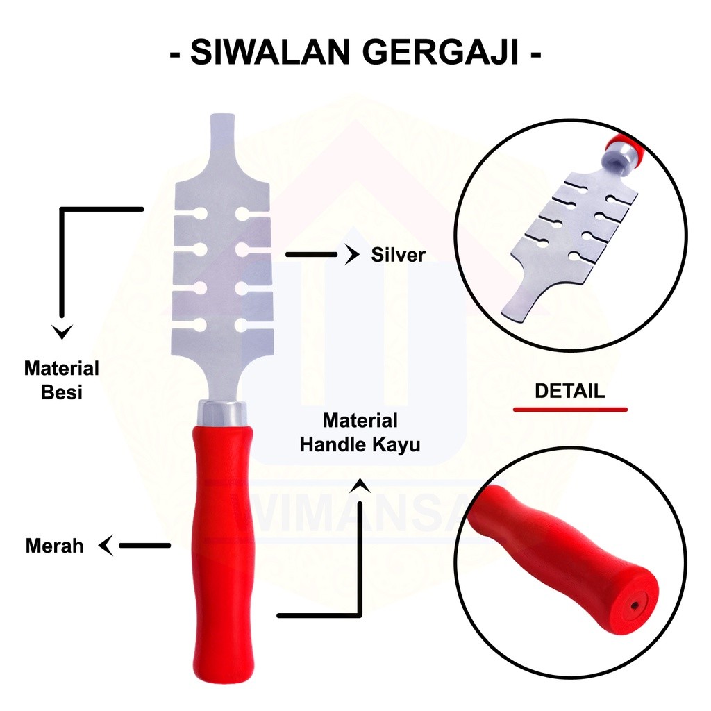 Siwalan Gergaji RUSH - Bukaan Gergaji