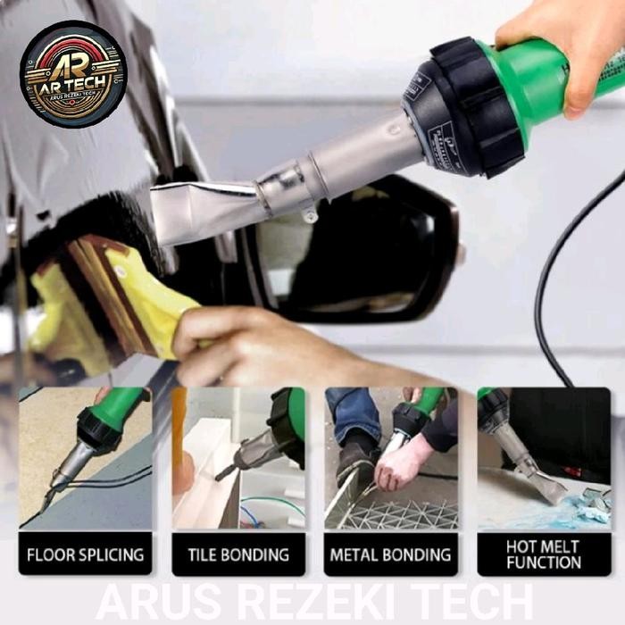 Hot Air Torch Plastic Welding Gun Welder  220V 1600W