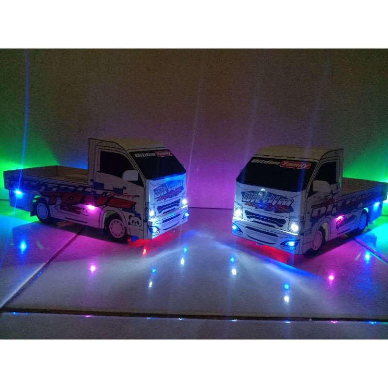 miniatur traga ditdim fulllampu