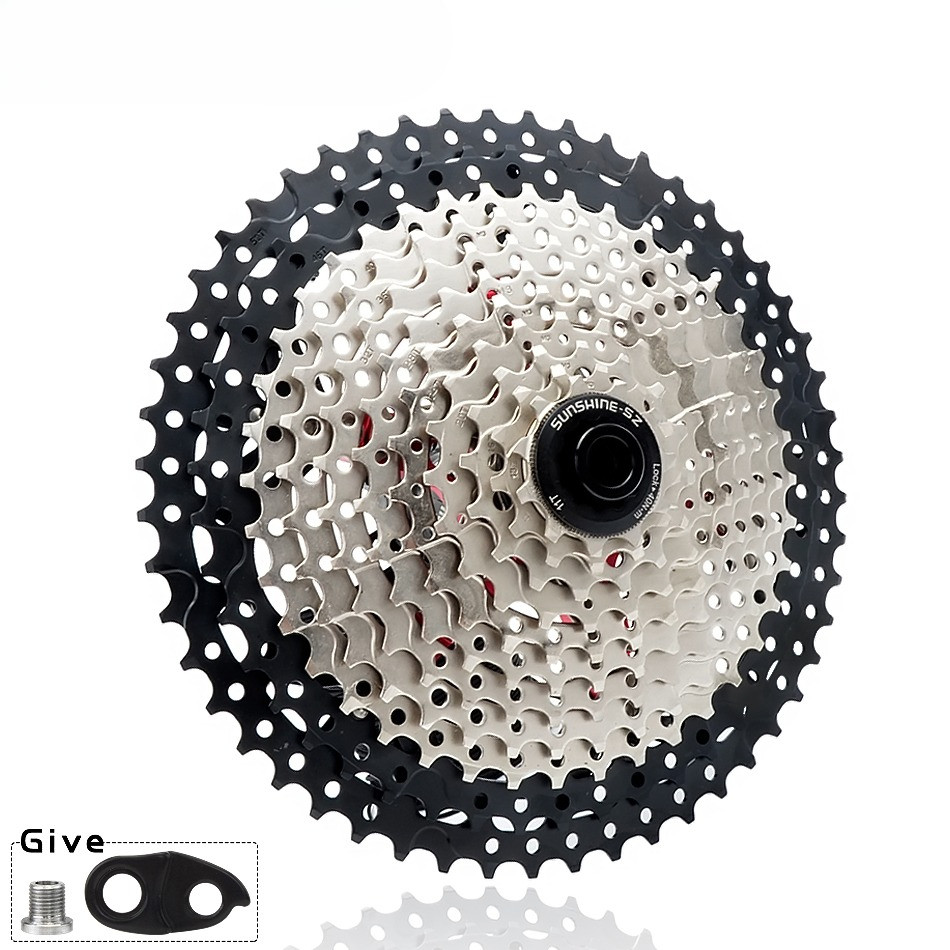 Bicycle Cassette 8/9/10/11/12Speed Freewheel 32/36T/40T/42T/46T/50T/52T Sprocket HG Structure Flywhe