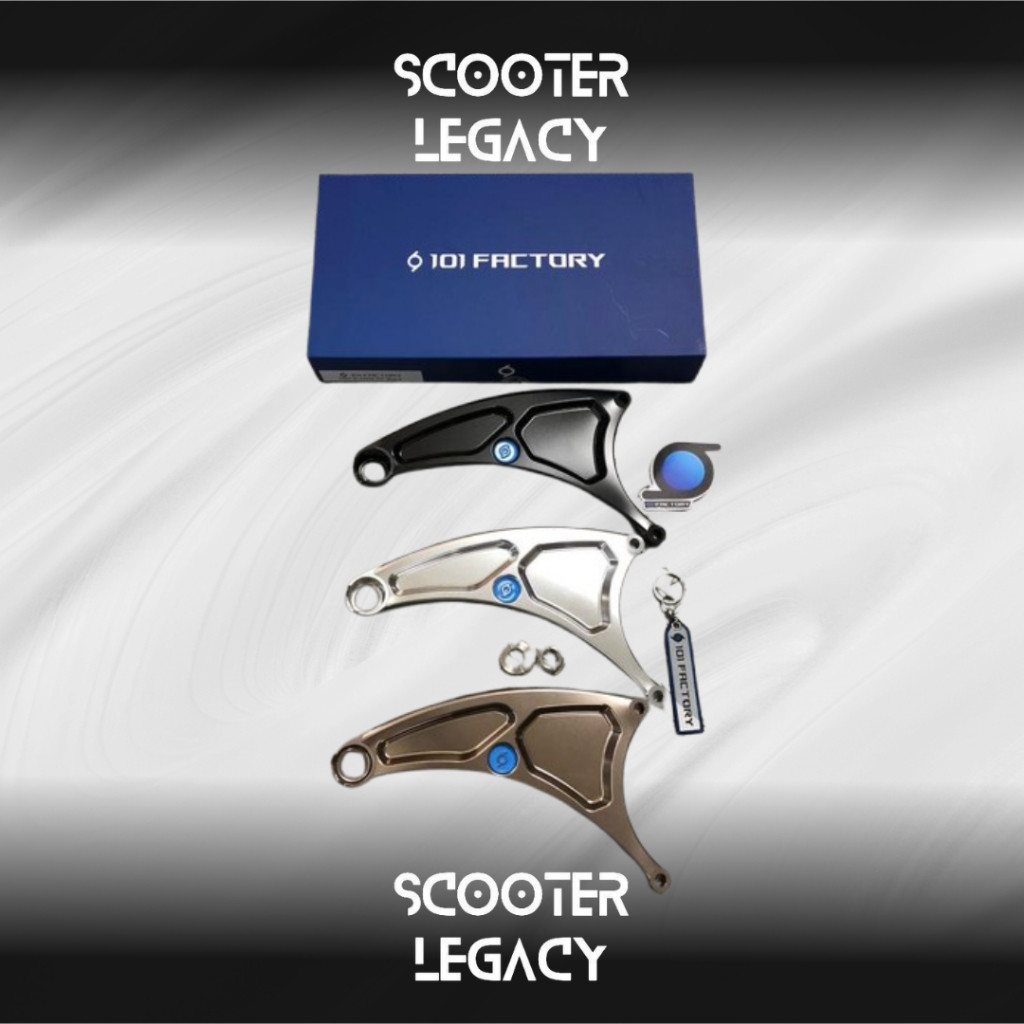 Swing Arm 1O1 FACTORY Bracket Knalpot Vespa Sprint Primavera S LX LXV GTS GTV