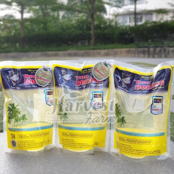 [zerov] Minyak goreng Ikan dorang (asli minyak kelapa)