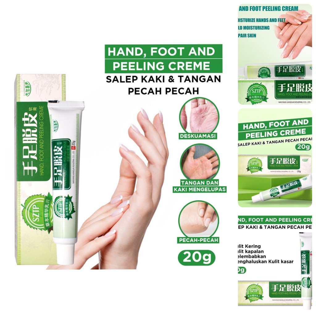 Salep Krim Tumit Kering Pecah Pecah Kapalan Perawatan Kulit Kaki Tangan Lembut Halus Melembabkan