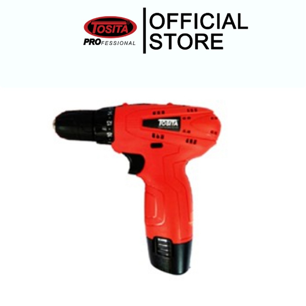 TOSITA - Bor Cordless Tosita, Bor 10in, Bor Baterai Set ,cd 12cd 12a-12v