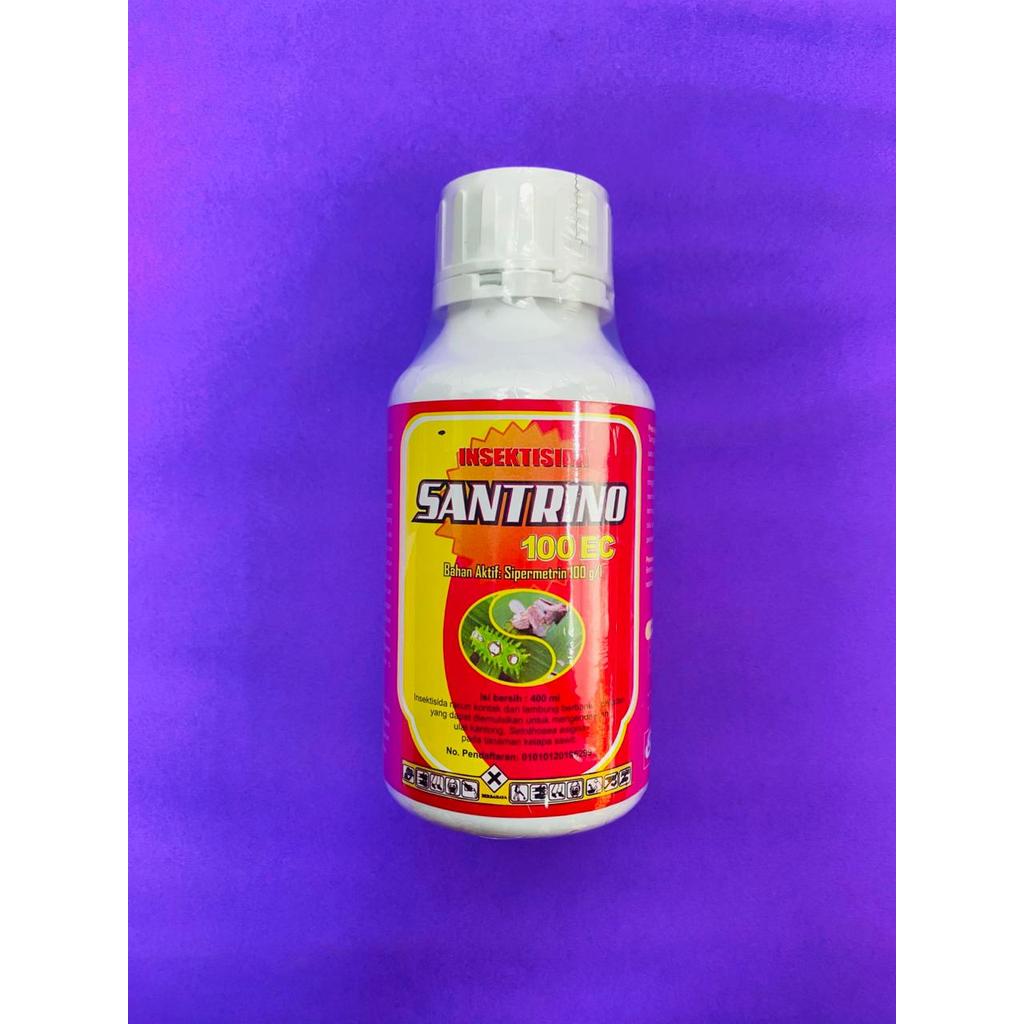 Insektisida kontak SANTRINO 100EC pengendali hama ulat kantong isi 400ml dari SANTANI AGRO