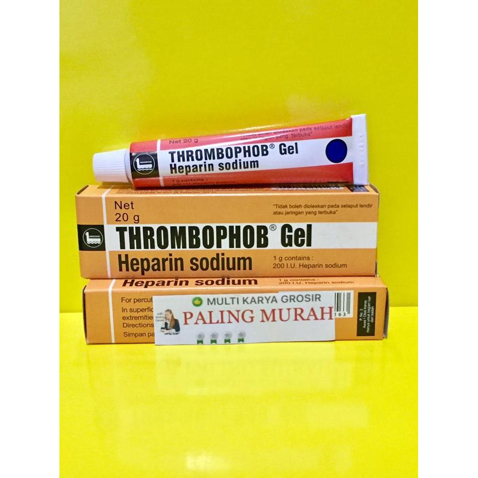 Thrombophob Gel / Heparin Sodium / Salep Memar / Trombopop