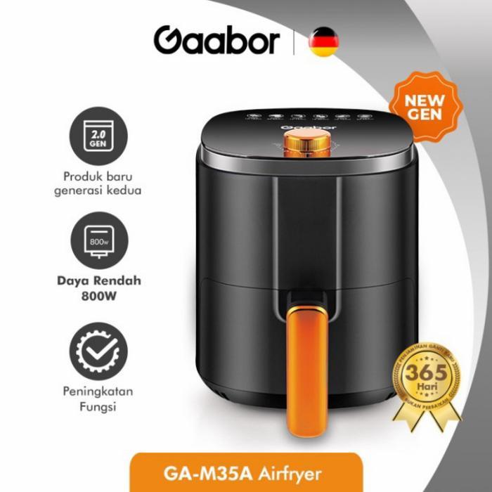 Gaabor Airfryer 3.5 Liter mesin goreng anti lengket GA-M35A original