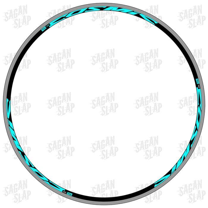 Stiker Decal Rims Mavic Cosmic Lebar Sticker 1.2 cm Rim 700c Terlaris