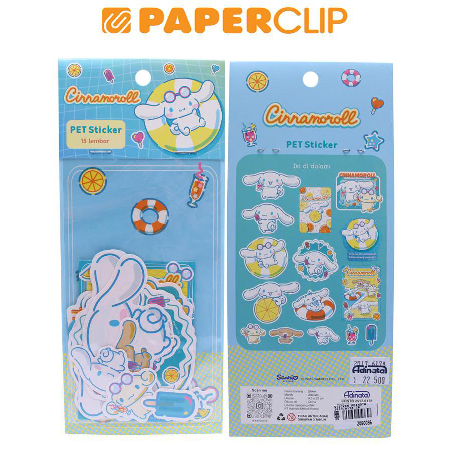 STICKER ADINATA VARIAN GAMBAR