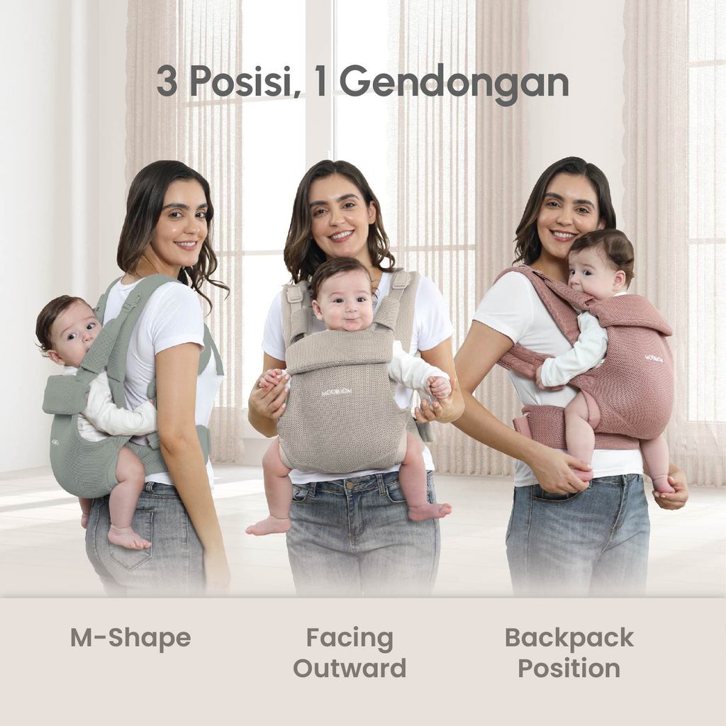MOOIMOM WONDER CARRIER GENDONGAN BAYI