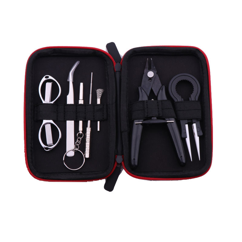 1 Set Mini DIY Tool Bag Tweezers Pliers  rtable Blacksmithing Toolkit Sets Wire Heaters Kit Coil Jig