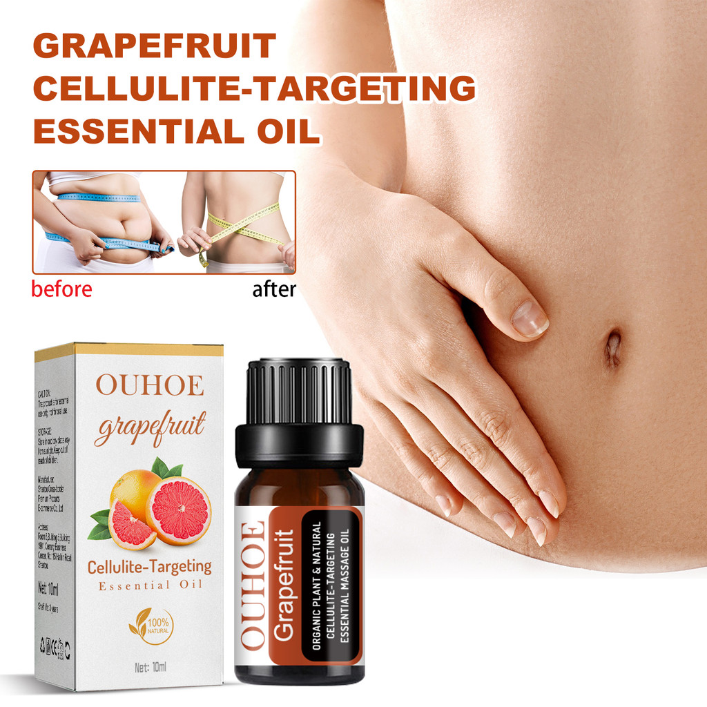 Ouhoe Grapefruit Body Shaping Essential Oil Firming Anti-Orange Peel Body Shaping Slimming Essential