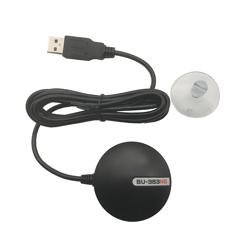 JINYUSHI FOR 20pcs/lot BU-353N5 BU353N5 New version Cable USB GPS Receiver with USB G Mouse Magnetic