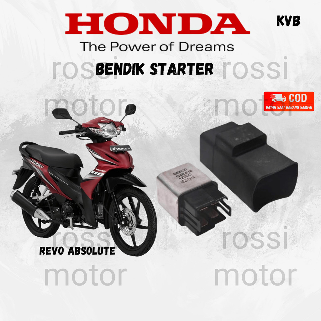 BENDIK STARTER REVO ABSOLUTE (KVB) | SPAREPART ORIGINAL SUKU CADANG SEPEDA MOTOR