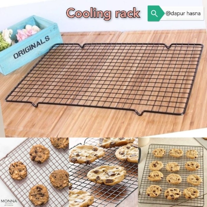 Cooling Rack Rak Pendingin Makanan - Rak Peniris & Tatakan Pendingin Kue